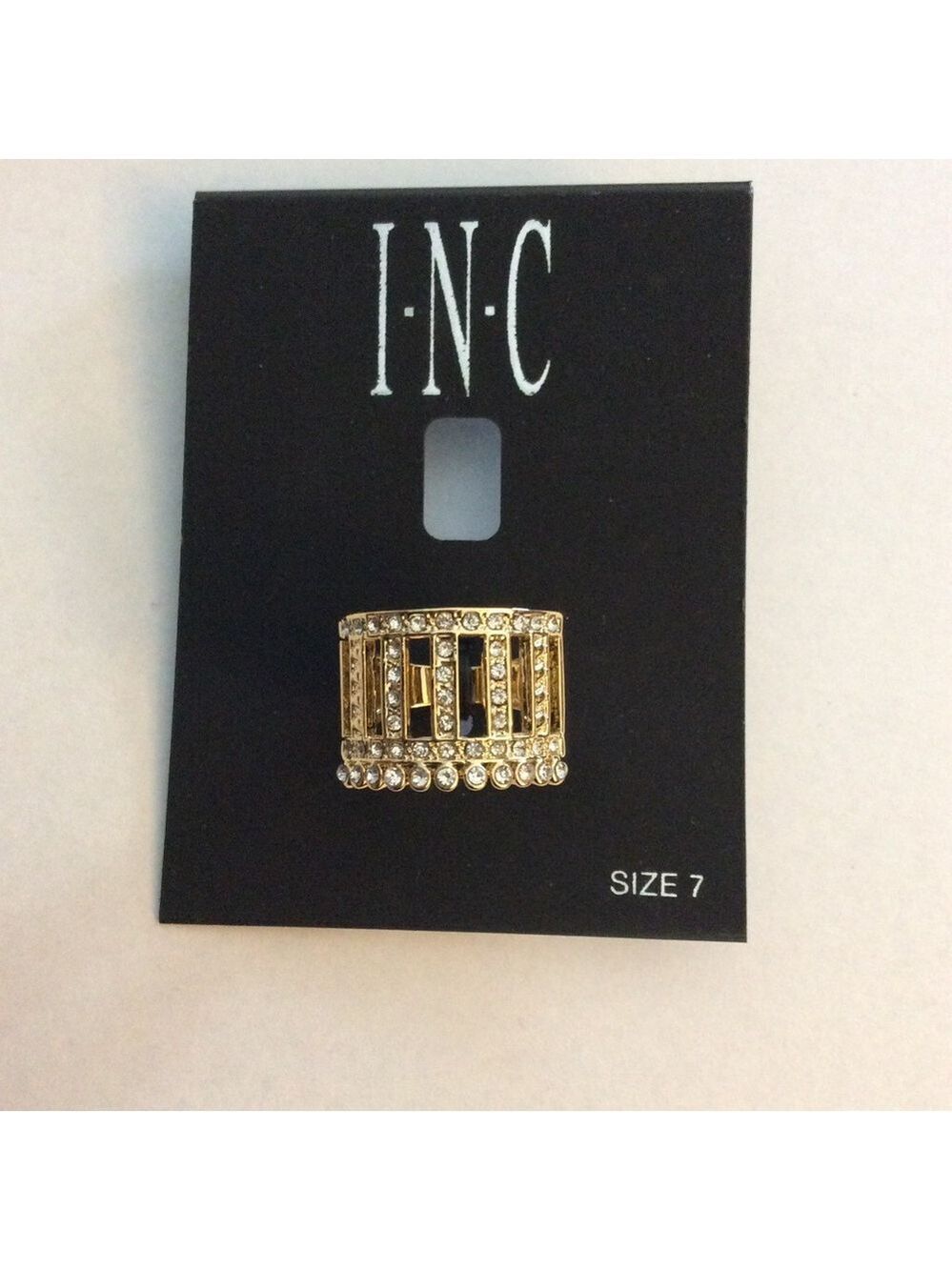 INC Rhinestone Ring NWT - Picture 3 of 4